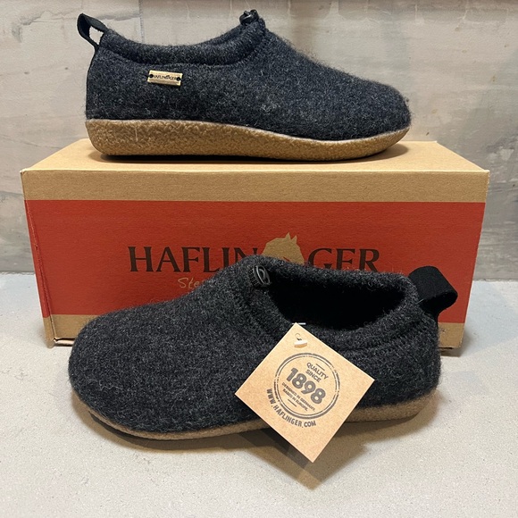 Haflinger Guido Boiled Wool Slippers 38 - Picture 1 of 6